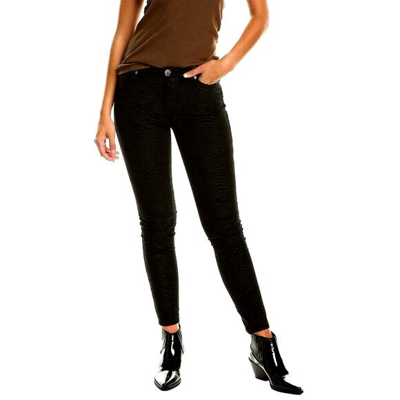 Ted Baker Dehbra Zebra Skinny Jeans/Pants In BlackSize 27